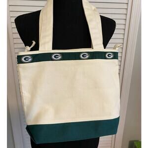 Green‎ Bay Packers Canvas Medium Tote 12x10